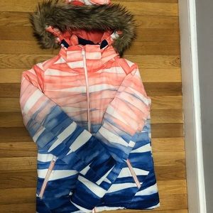 Roxy girls ski/snowboard jacket size 12